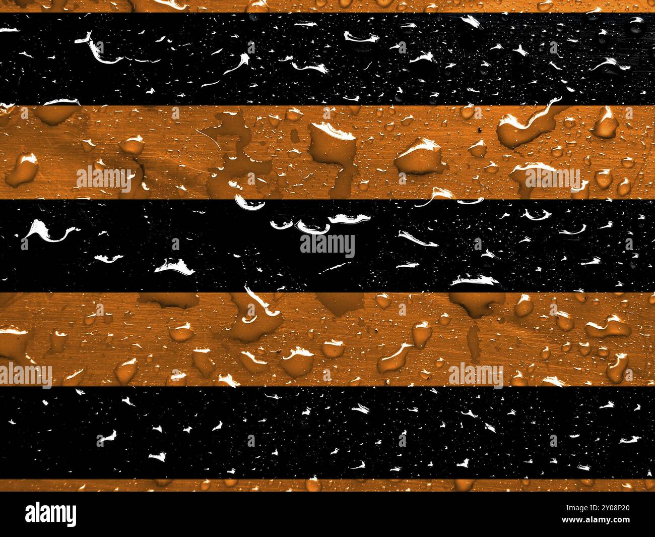 St George Ribbon with rain drops Stock Photo - Alamy