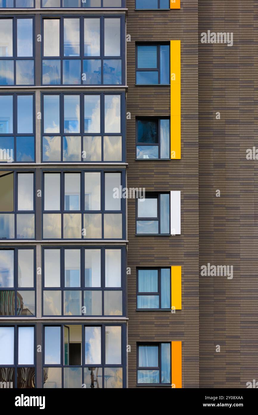 Texture of modern buildings, background for design Stock Photo - Alamy