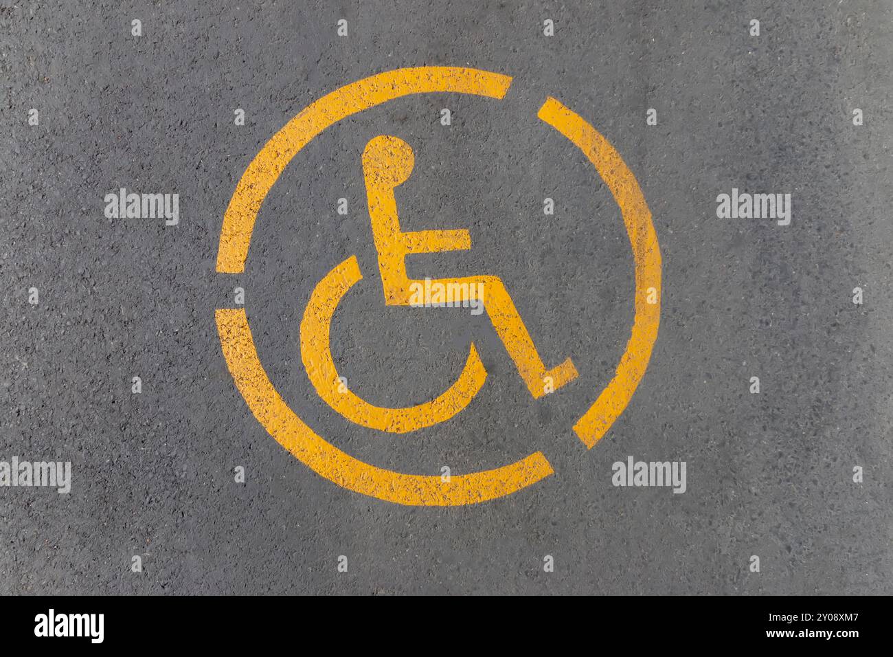 Parking only for disabled drivers. Free Parking space for PWD ...