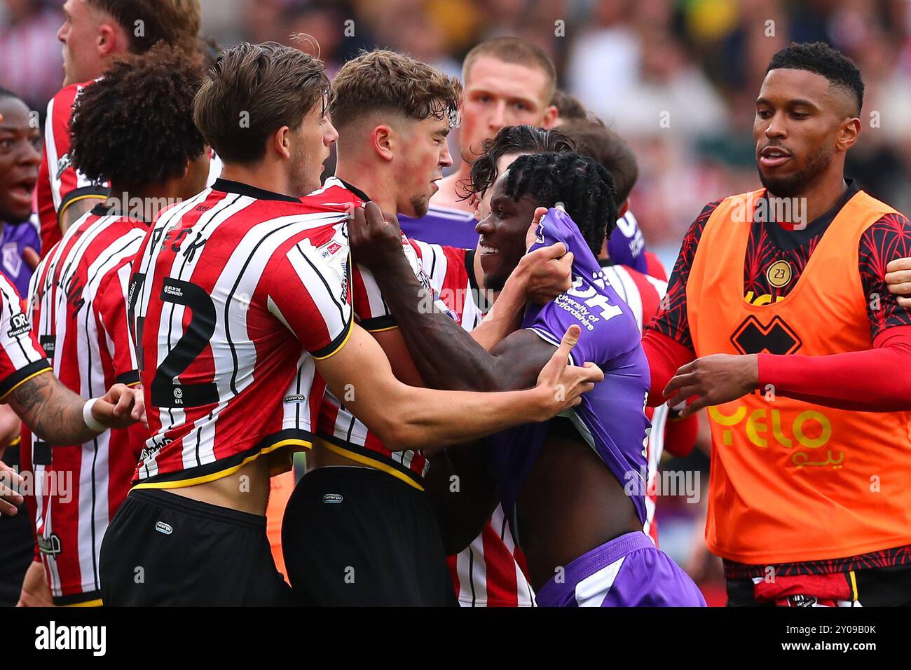 Sheffield, UK. 01st Sep, 2024. Ollie Arblaster of Sheffield United 