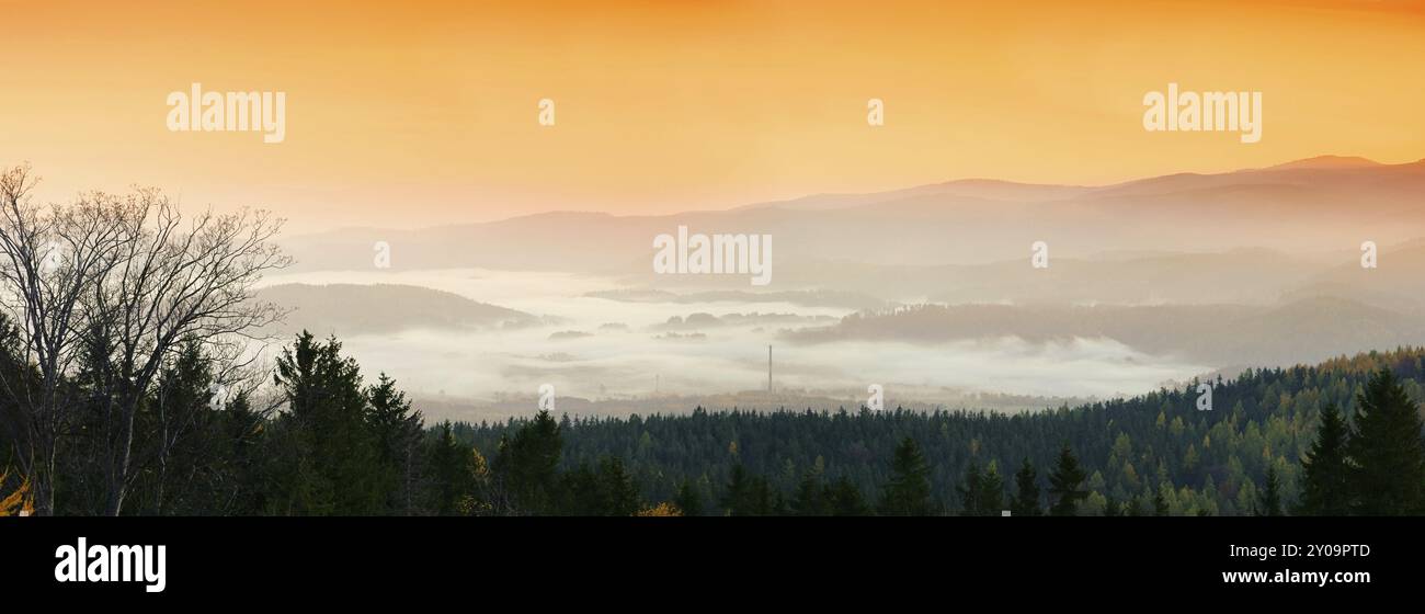 Morning in the giant mountains hi-res stock photography and images - Alamy