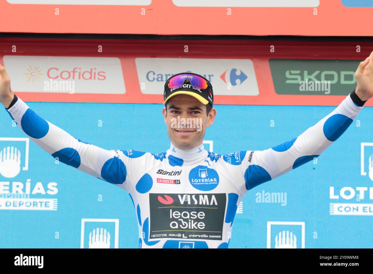 Wout Van Aert Belgium Visma Still Retains Vuelta Green Points And Blue wout-van-aert-belgium-visma-still-retains-vuelta-green-points-and-blue