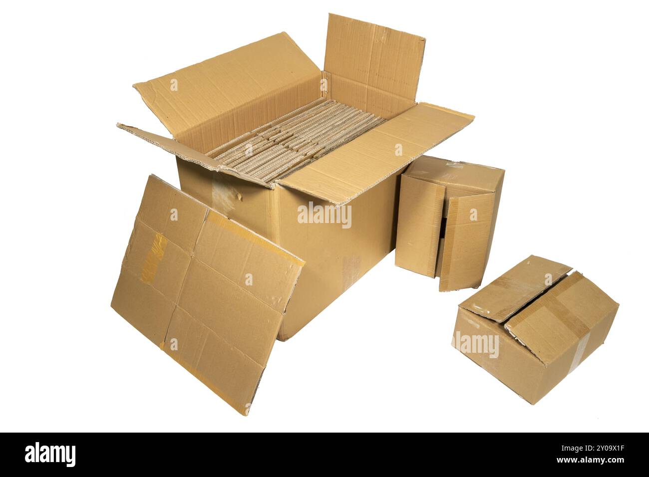 Stacks cardboard boxes different hi-res stock photography and images ...