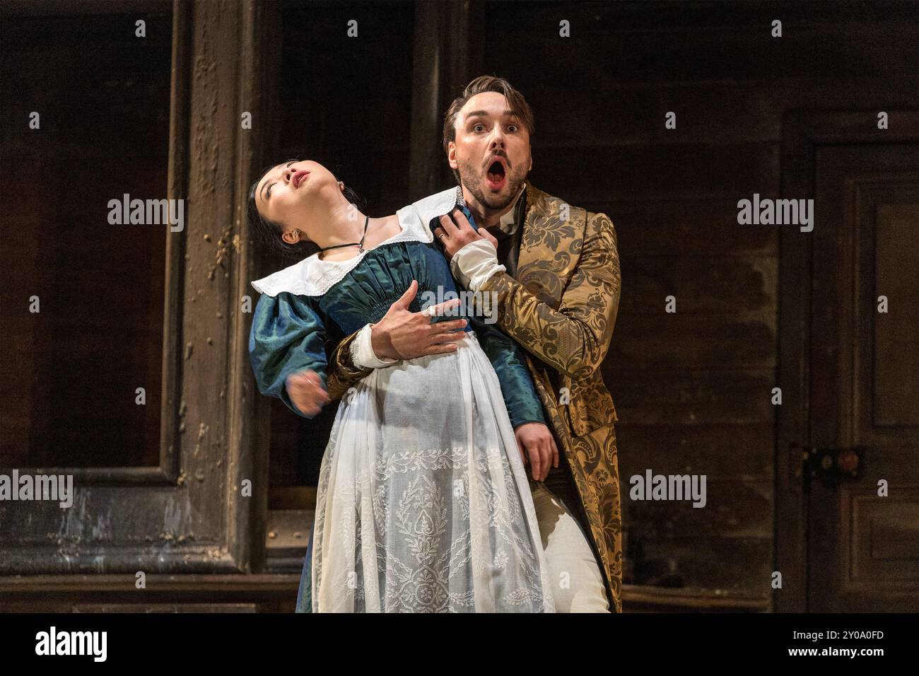 Ying Fang (Susanna), Huw Montague Rendall (Count Almaviva) in LE NOZZE DI FIGARO at The Royal Opera, Covent Garden, London WC2  02/09/2024 music: Wolf Stock Photo