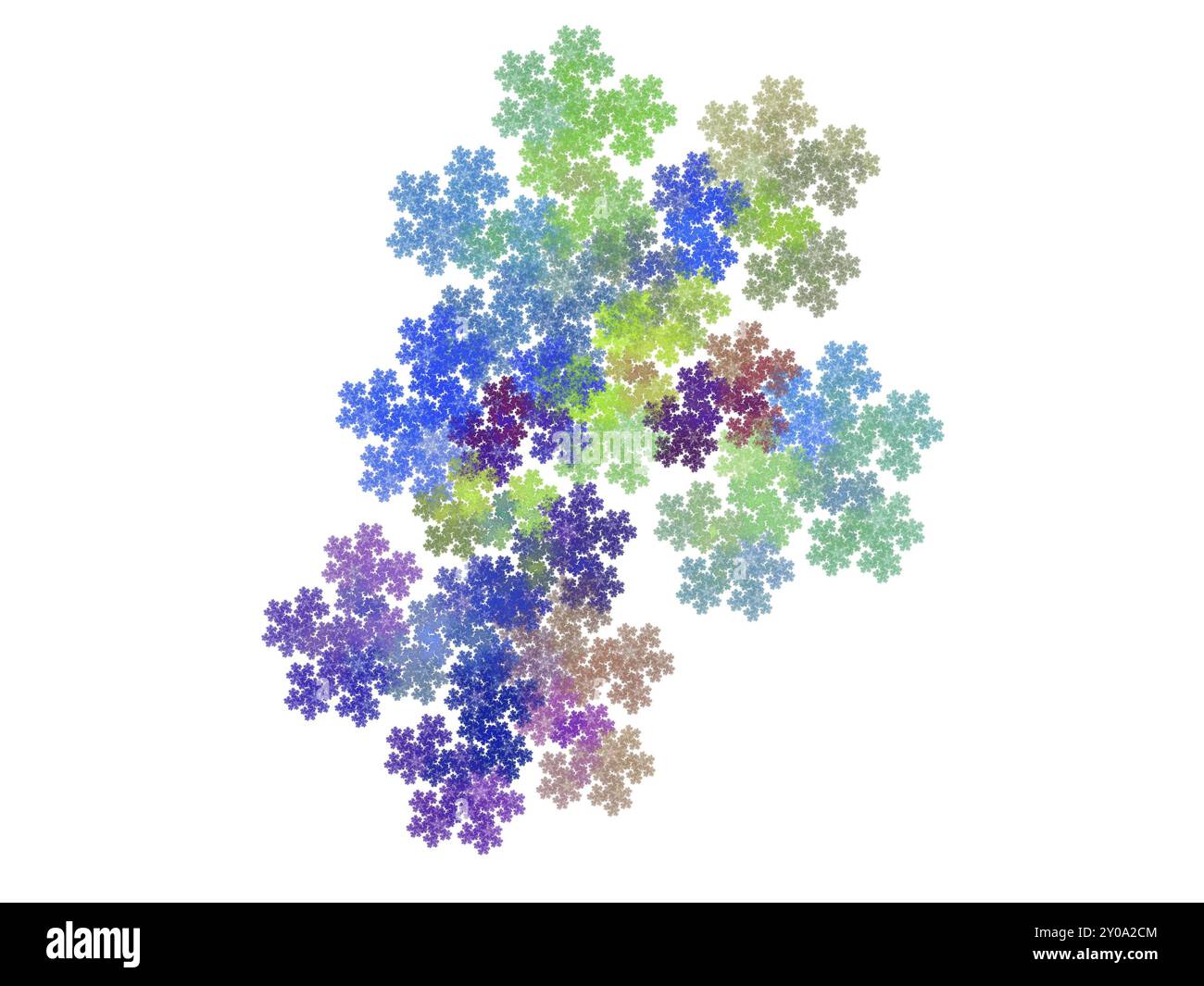 Multicoloured 3d rendering Multicoloured abstract 3d rendering picture Stock Photo