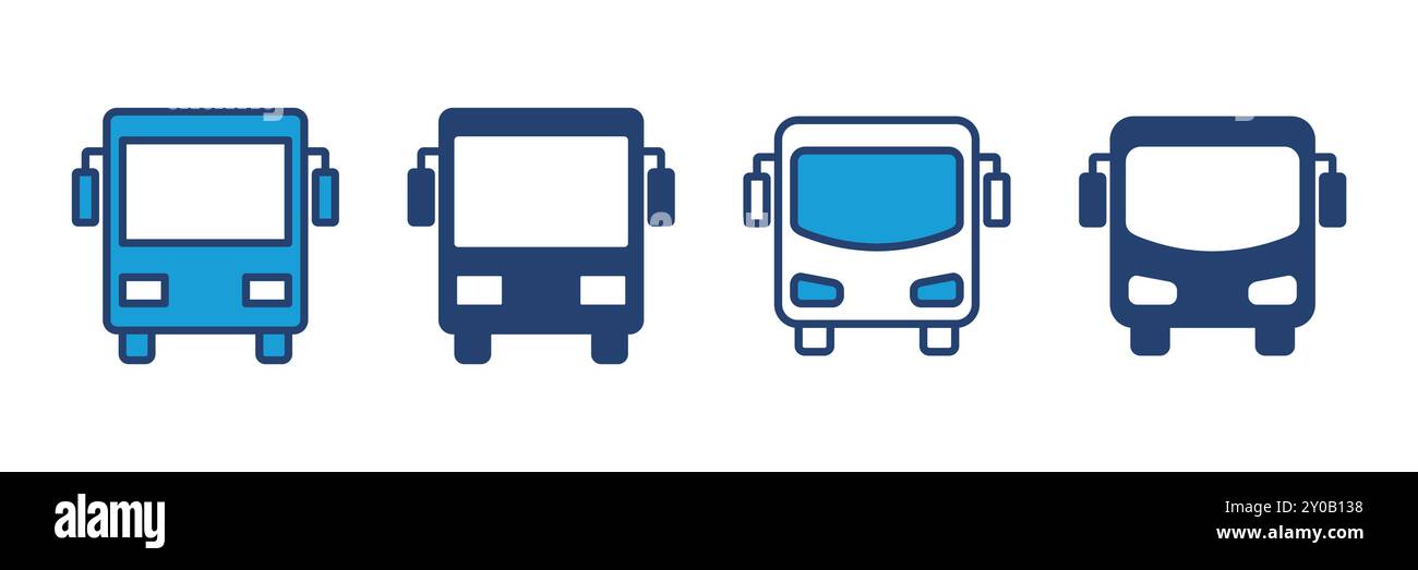 Bus icon vector. bus vector icon Stock Vector
