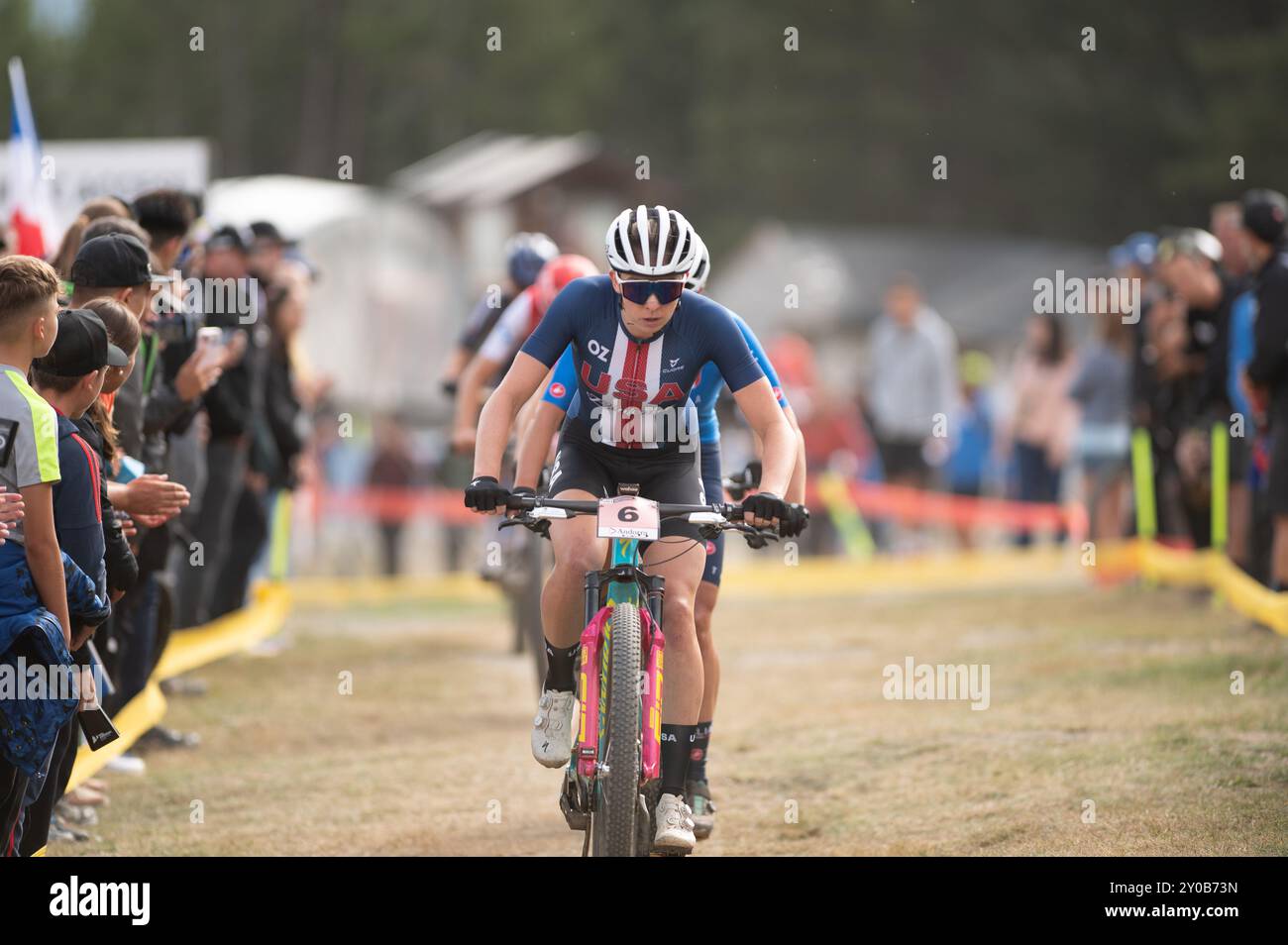 Pal Arinsal, Andorra September 1 2024 Haley Batten of USA in the