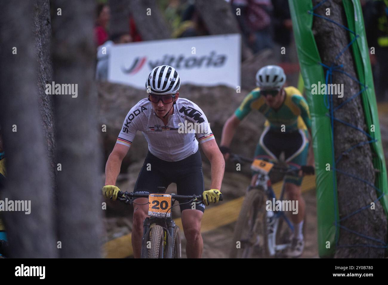 Pal Arinsal, Andorra September 1 2024 Paul Schehl of Germany in the