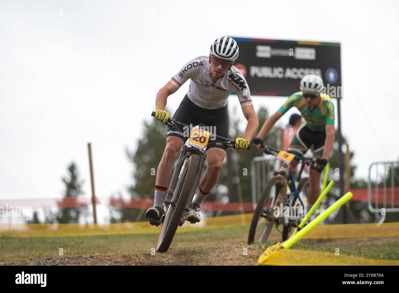 Pal Arinsal, Andorra September 1 2024 Paul Schehl of Germany in the