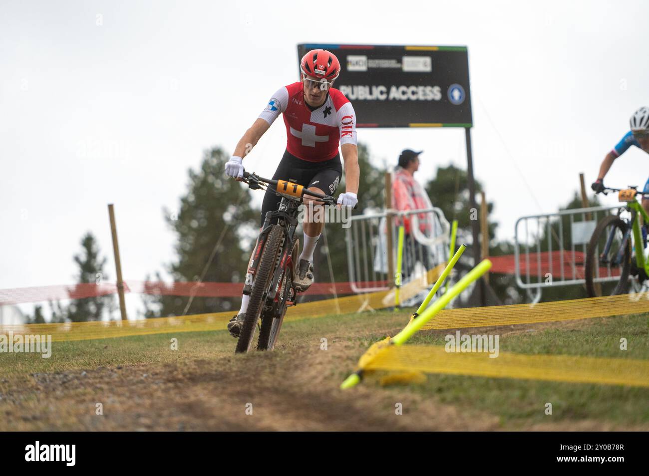 Pal Arinsal, Andorra September 1 2024 Luke Wiedmann of Switzerland