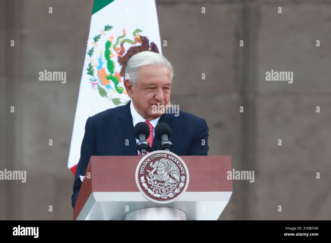 Mexico City, Mexico. 1 Sept, 2024. Mexico's President, Andres Manuel