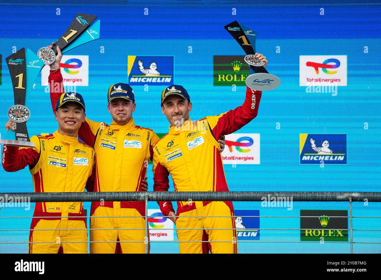 September 1, 2024: Yifei Ye (83) Ferrari 499P with Robert