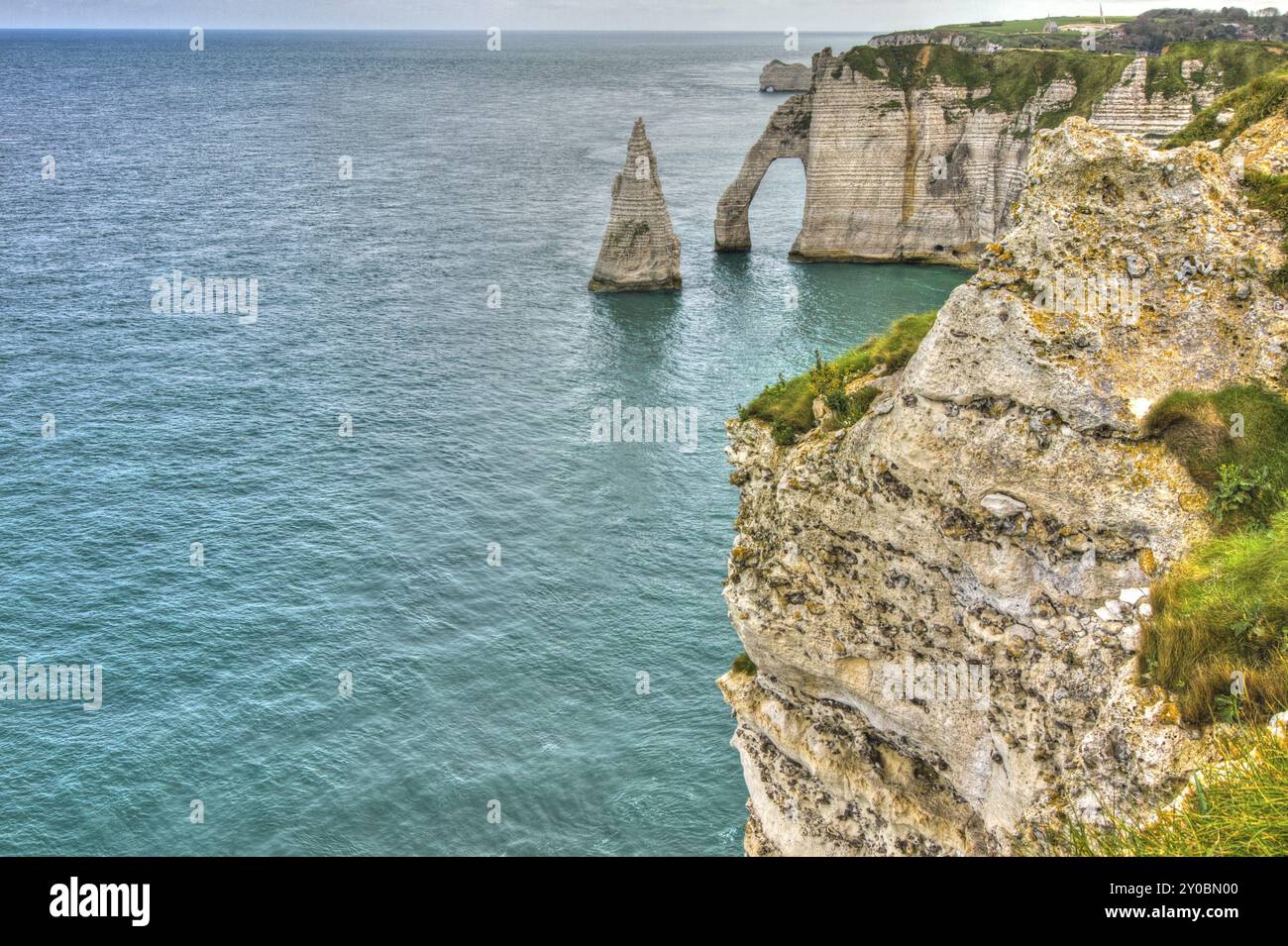 Etretat tourist spot hi-res stock photography and images - Alamy