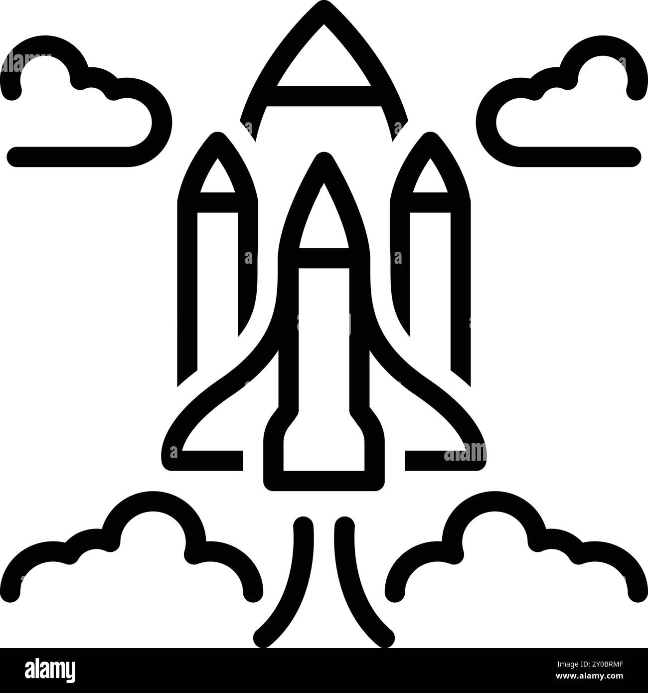 Icon for rocket launch, rocket Stock Vector Image & Art - Alamy