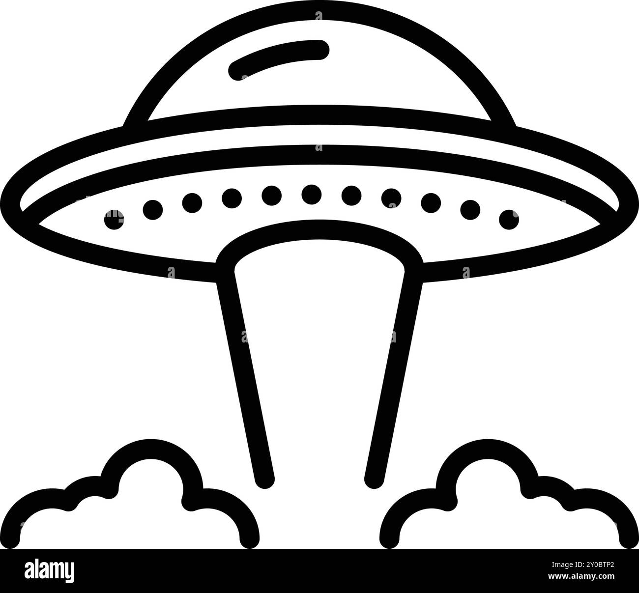 Icon for ufo, spaceship Stock Vector Image & Art - Alamy