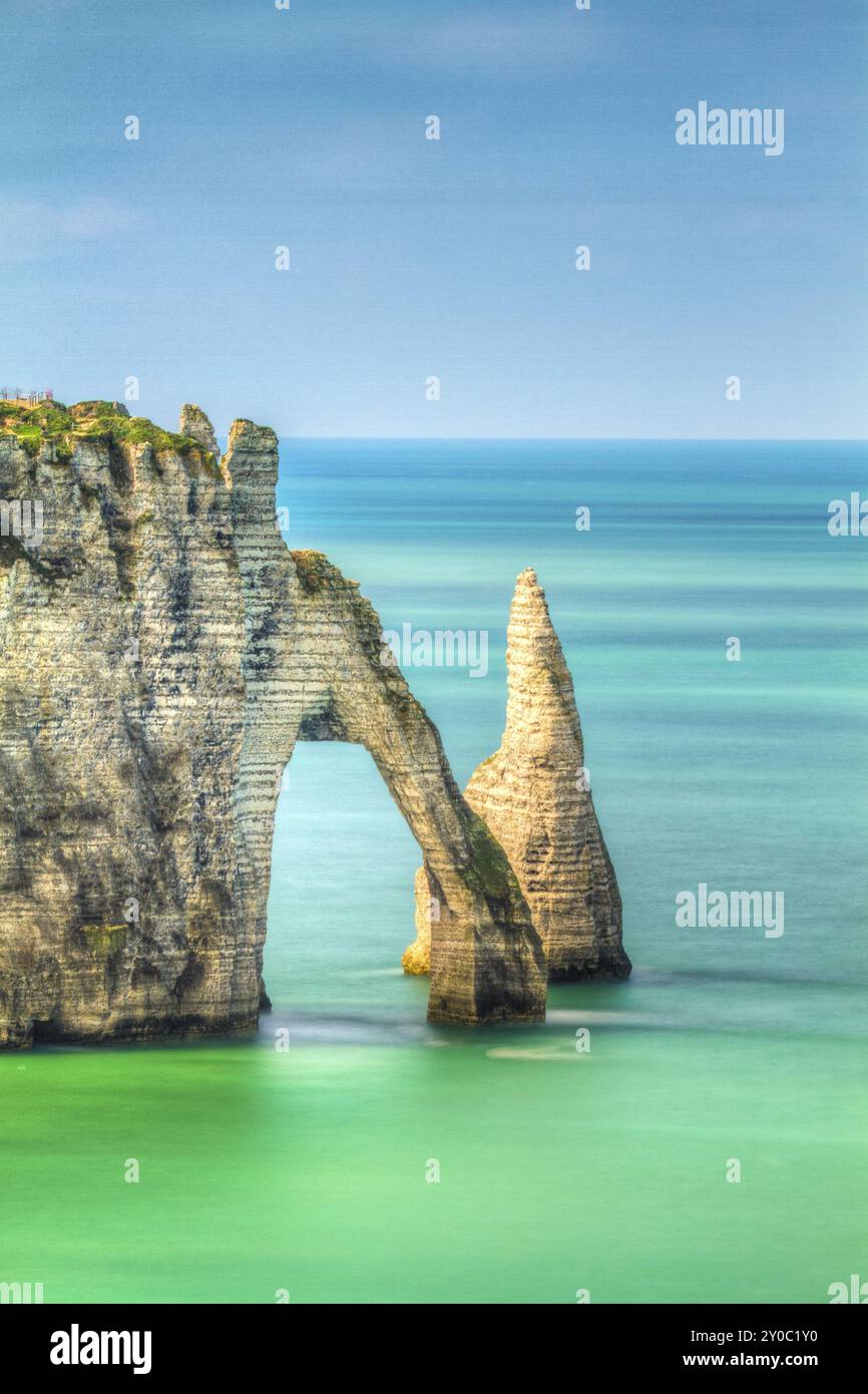 Etretat tourist spot hi-res stock photography and images - Alamy