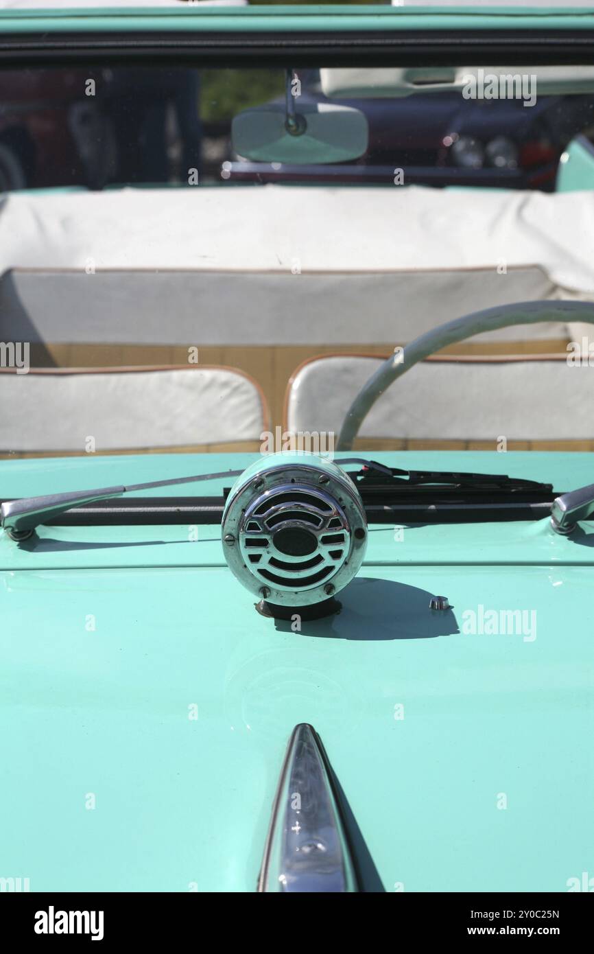 Floating classic car Stock Photo - Alamy