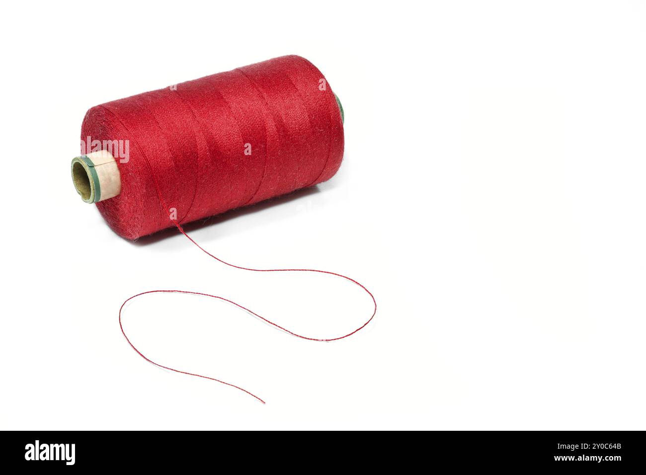 Sewing thread spools in Cut Out Stock Images & Pictures - Alamy