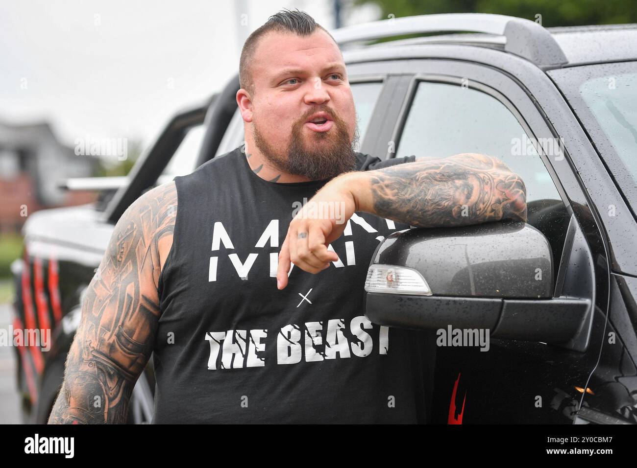 File photo dated 28/8/2019 of strongman Eddie Hall. Scientists have discovered the secret to Hall's Herculean power may stem from a set of three long, thin muscles in the leg, rather than from his bulky muscles. Issue date: Monday September 2, 2024. Stock Photo