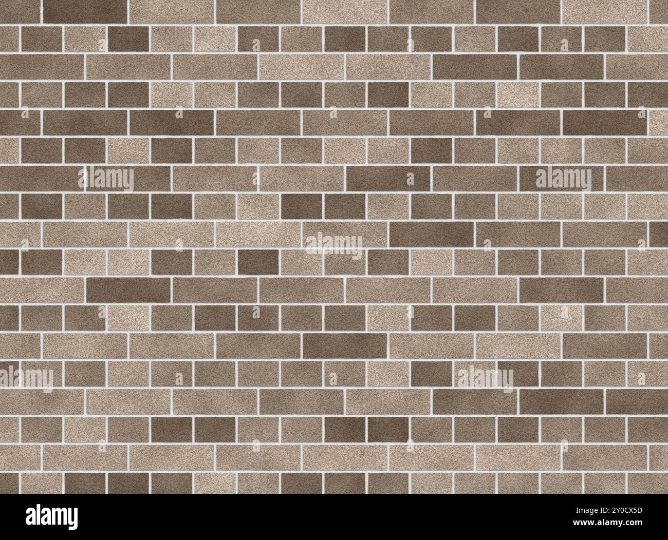 Illustration of a beige brick wall background Stock Photo - Alamy