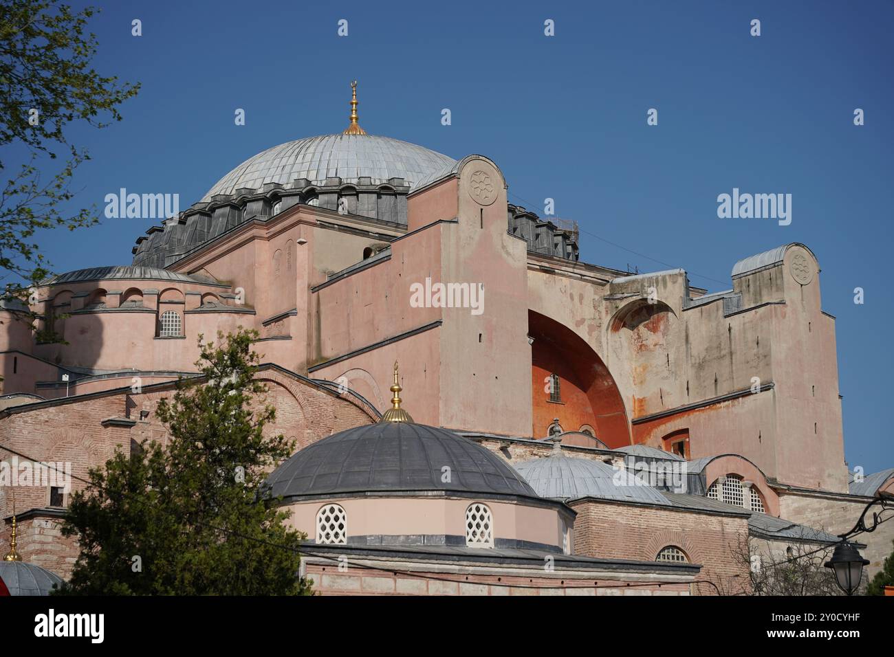 Hagia Sophia Mosque in Sultanahmet, Istanbul City, Turkiye Stock Photo ...