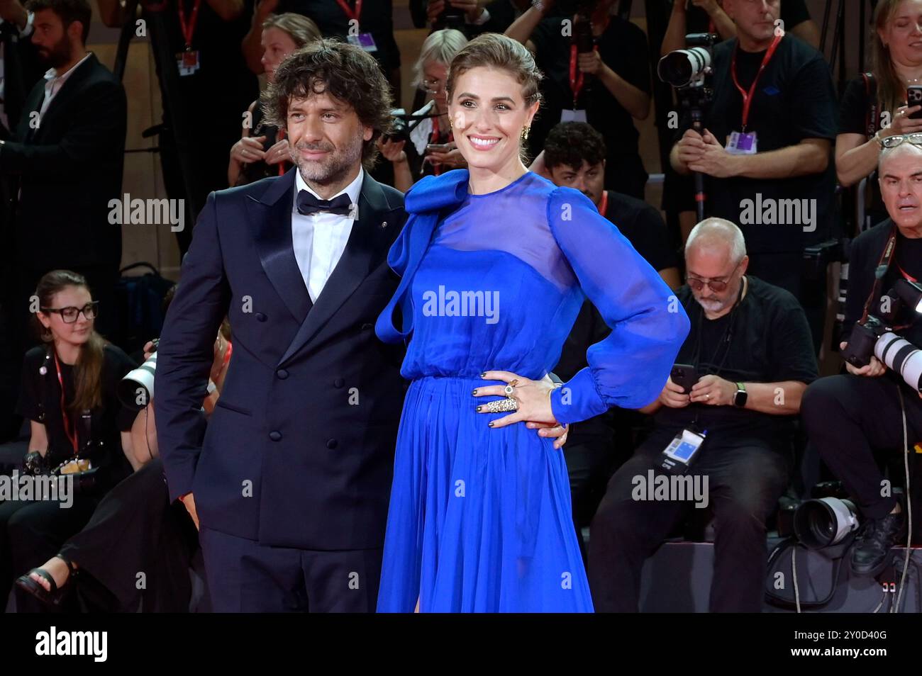 Paolo Ruffini und Diana Del Bufalo bei der Verleihung der Filming Italy ...