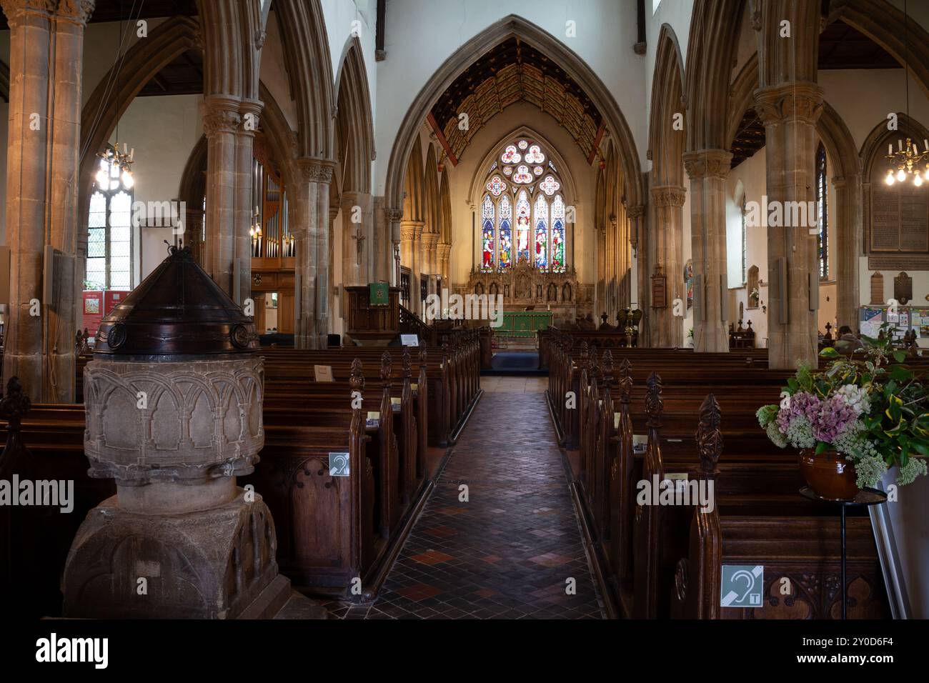 All Saints Church, Oakham, Rutland, England, UK Stock Photo