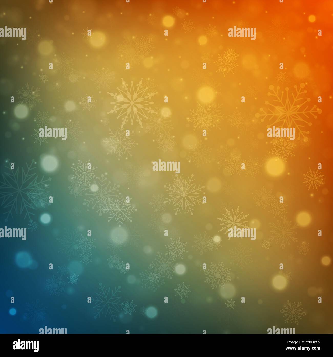 Christmas background snowflakes with lights vector illustration Stock ...
