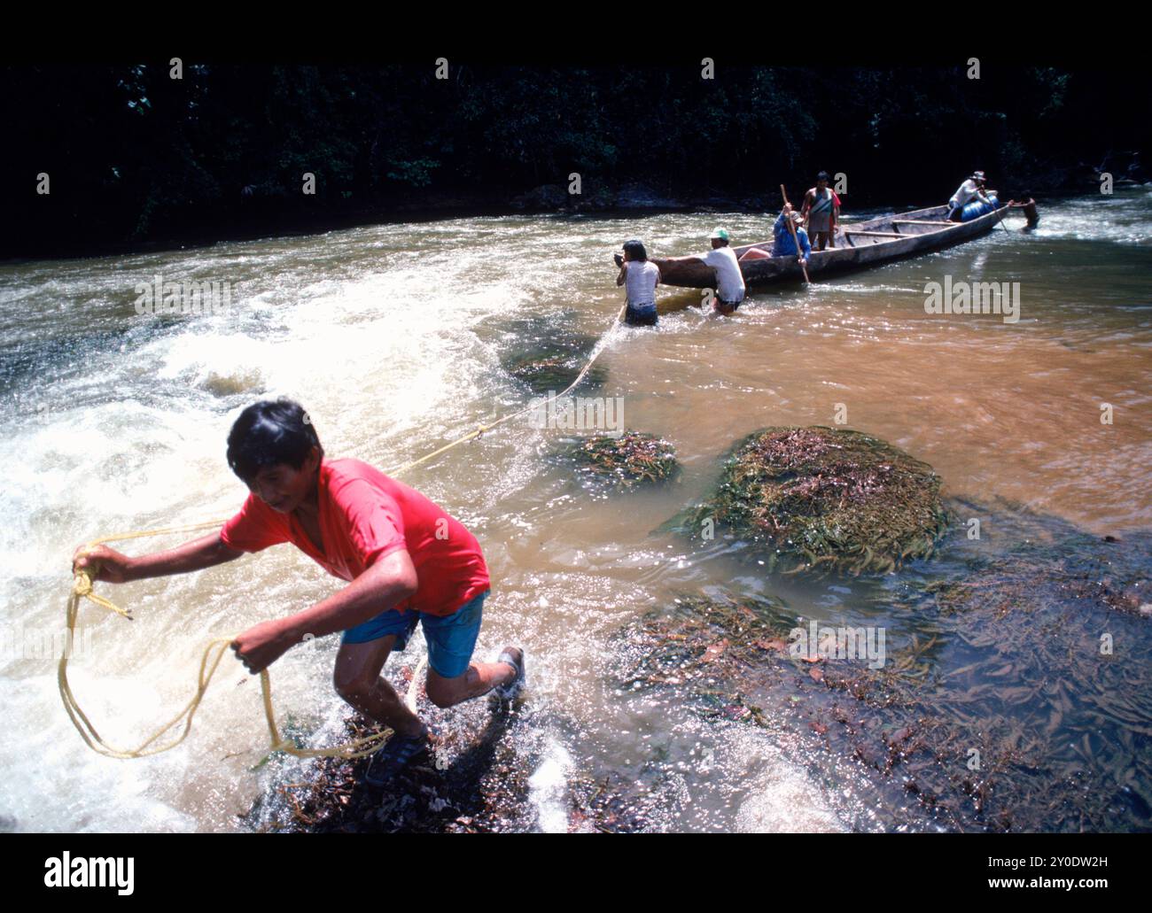 Yanomamo canoe hi-res stock photography and images - Alamy