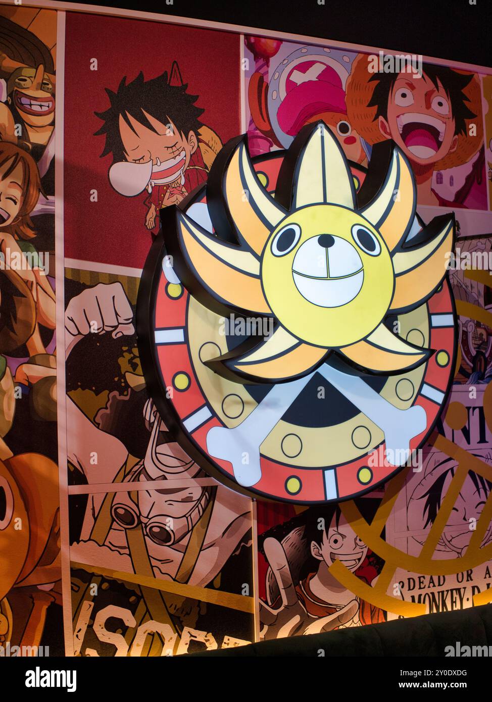 dragon ball and anime figure Stock Photo