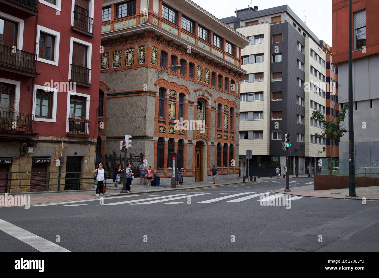 Bilbao, beautiful town in north of Spain Stock Photo - Alamy