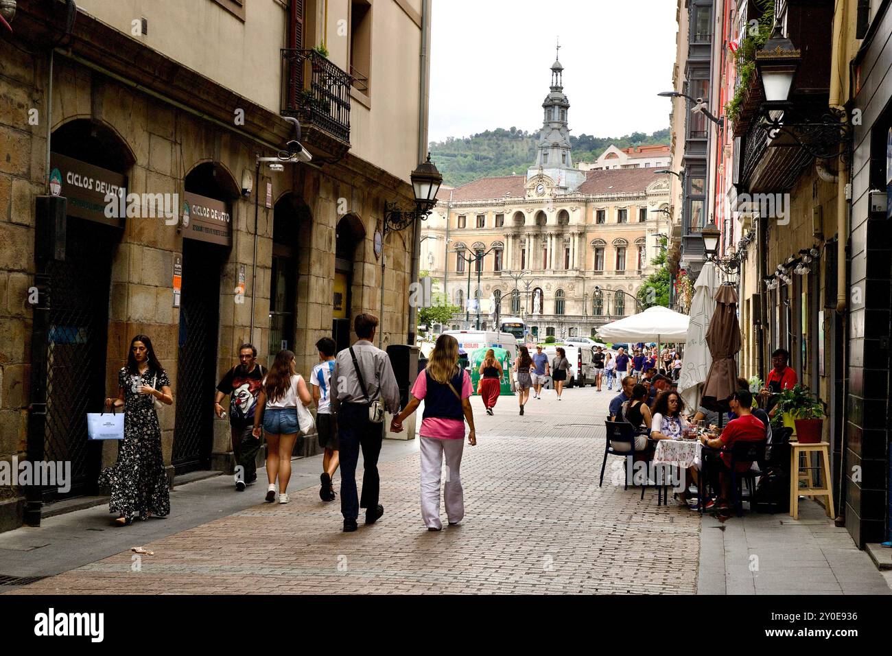 Bilbao, beautiful town in north of Spain Stock Photo - Alamy