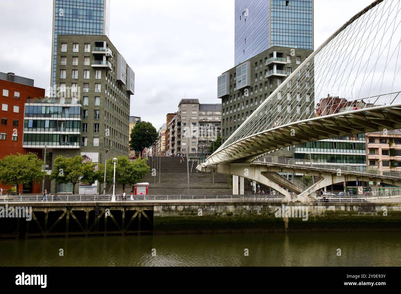 Bilbao, beautiful town in north of Spain Stock Photo