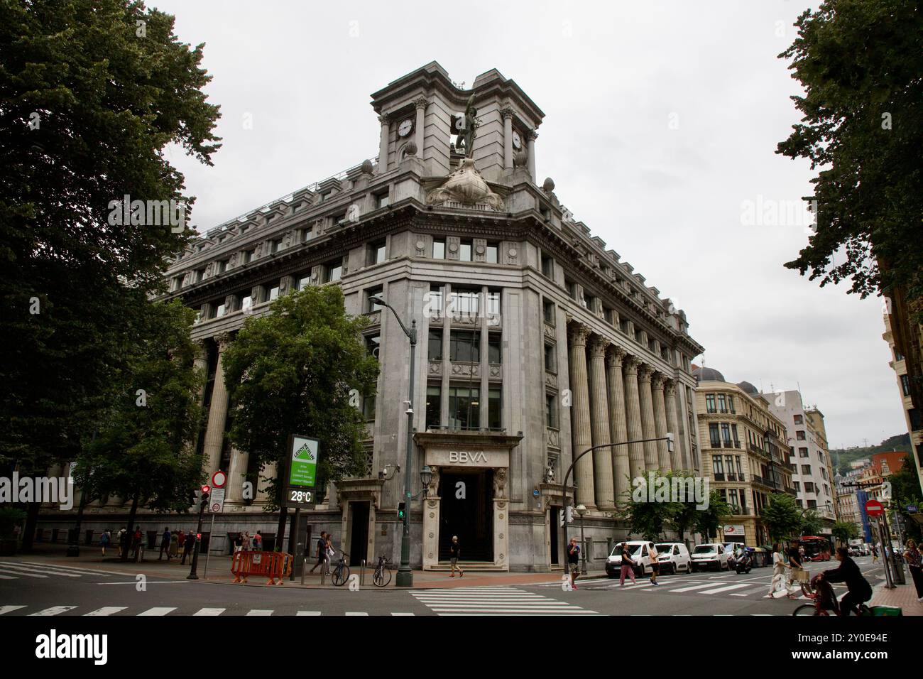 Bilbao, beautiful town in north of Spain Stock Photo - Alamy