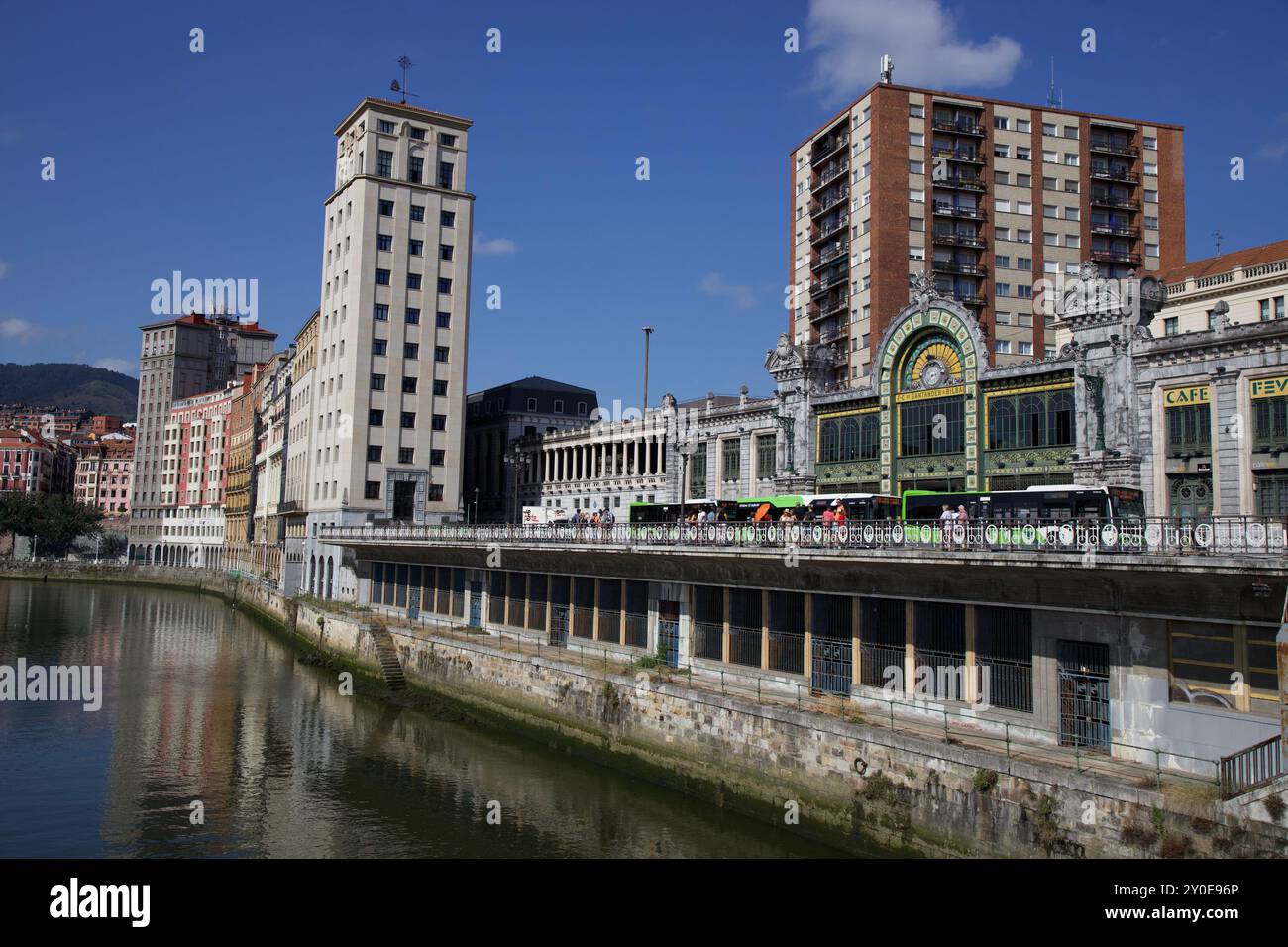 Bilbao, beautiful town in north of Spain Stock Photo - Alamy