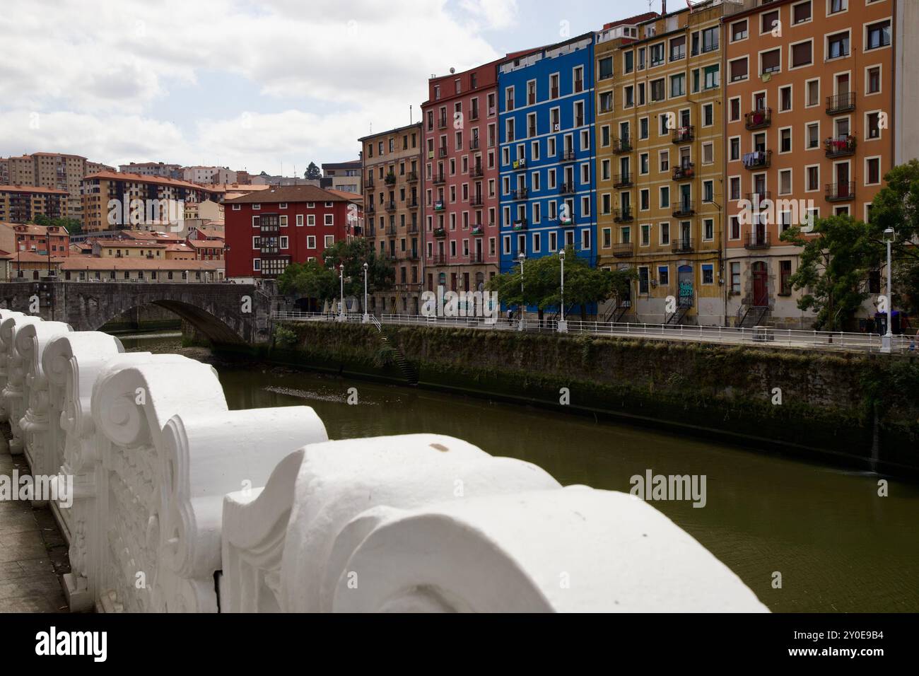 Bilbao, beautiful town in north of Spain Stock Photo - Alamy