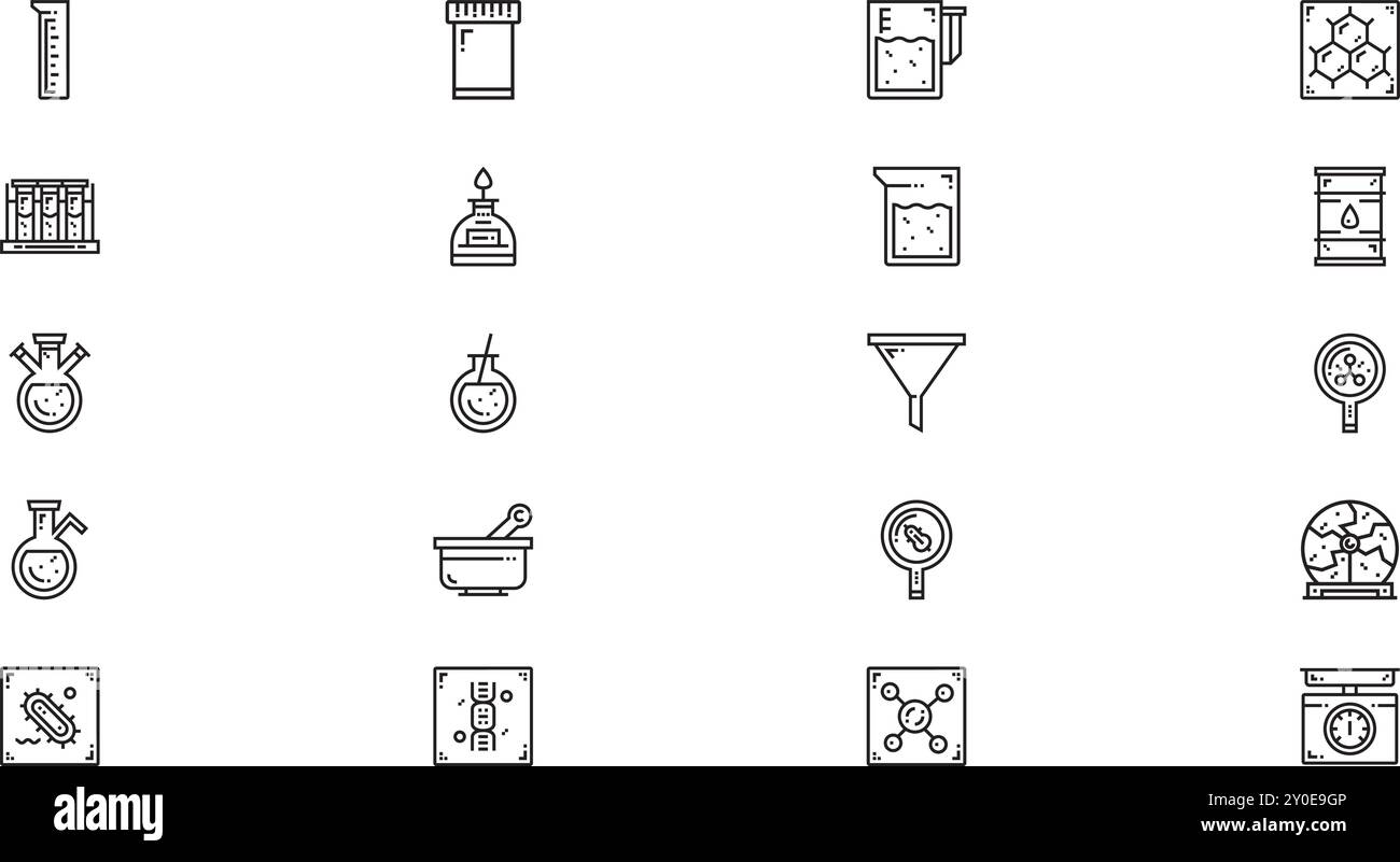 Laboratory icons High-Quality Vector Icons Collection with Editable ...