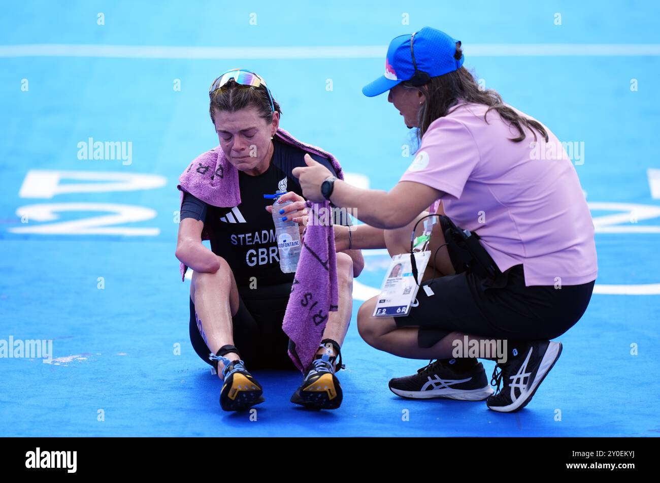 Great Britain s Lauren Steadman After Finishing Third Following The great-britain-s-lauren-steadman-after-finishing-third-following-the