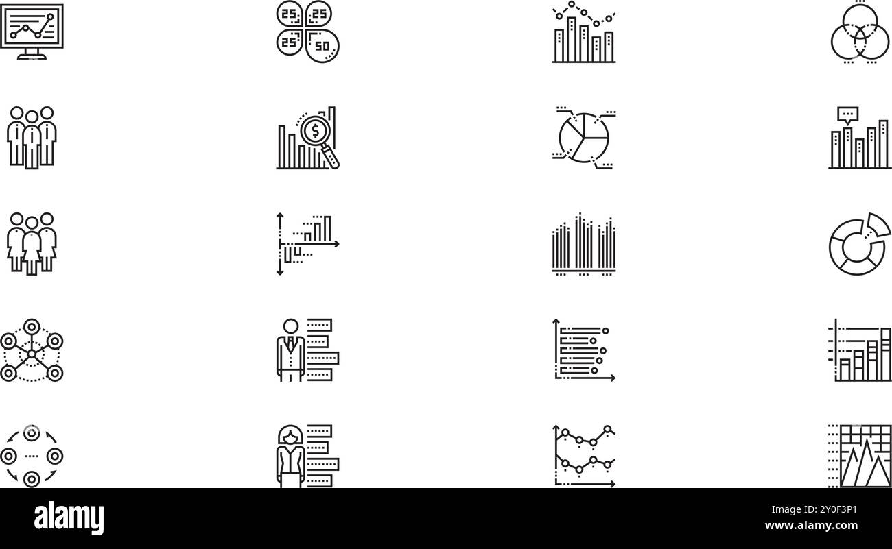 Infographic elements icons High-Quality Vector Icons Collection with ...
