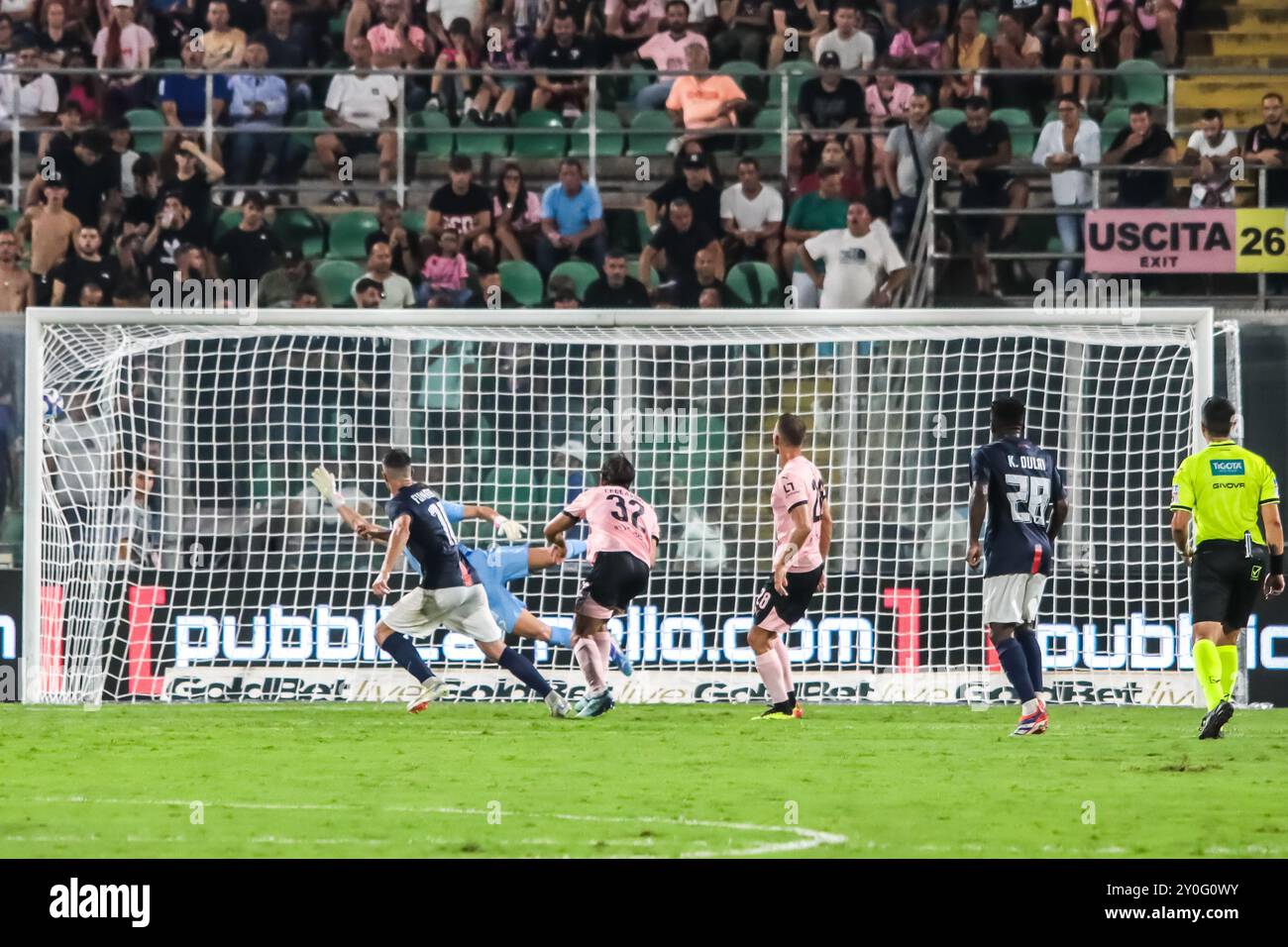 Stadio renzo barbera hi-res stock photography and images - Alamy, image size:1300x956