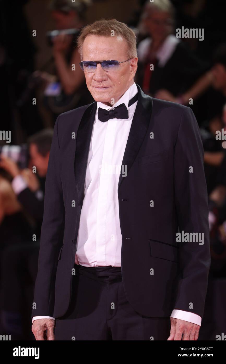 VENICE, ITALY - SEPTEMBER 01: Christopher Lambert attends the Filming ...