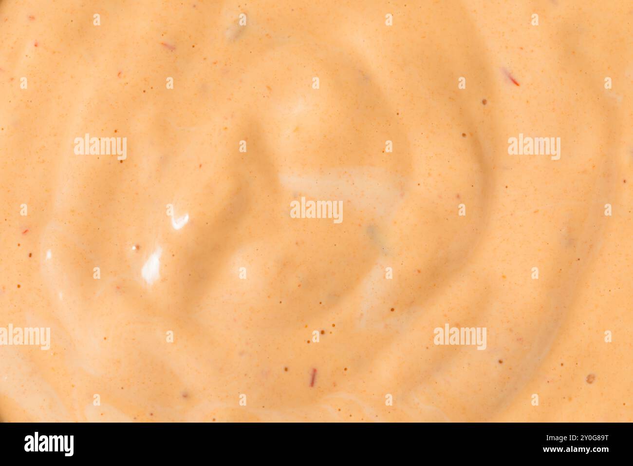 Homemade Spicy Chipotle Mayo Spread in a Bowl Stock Photo