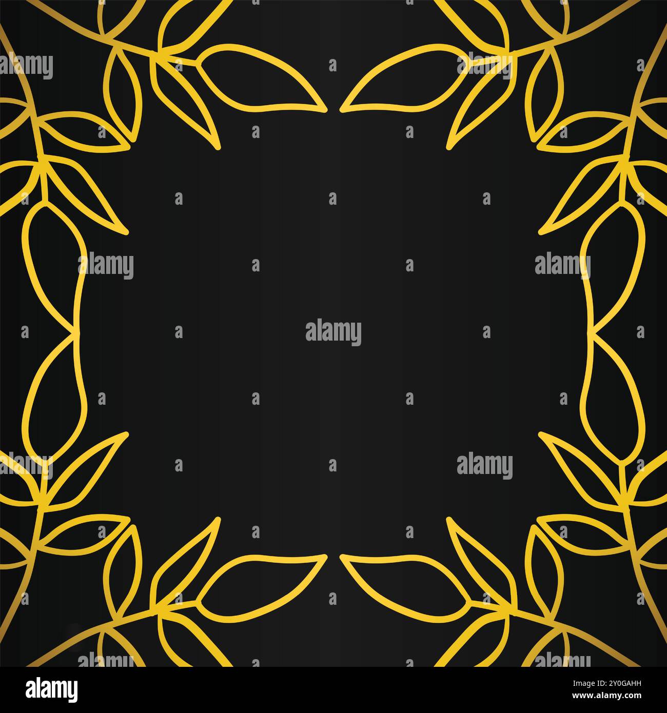 Golden Wreath Printable