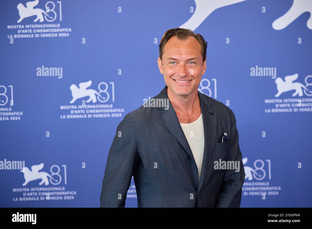 Copyright: Starpix/Alexander TUMA, 31.08.2024 Venedig , Jude LAW - 20240831 PD7431 Stock Photo