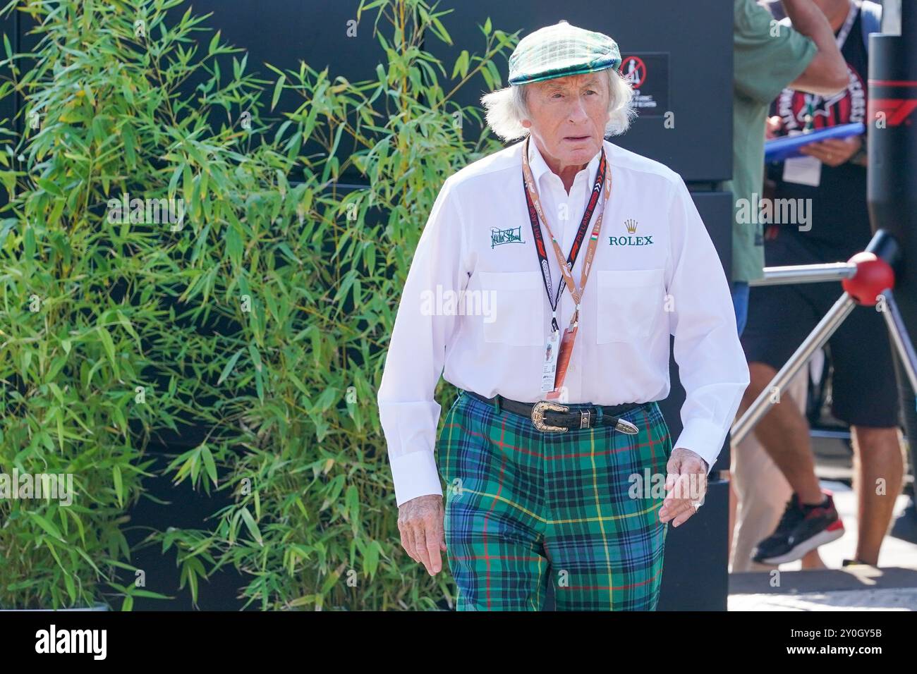 Jackie Stewart during the Formula 1 Pirelli Gran Premio d’Italia 2024
