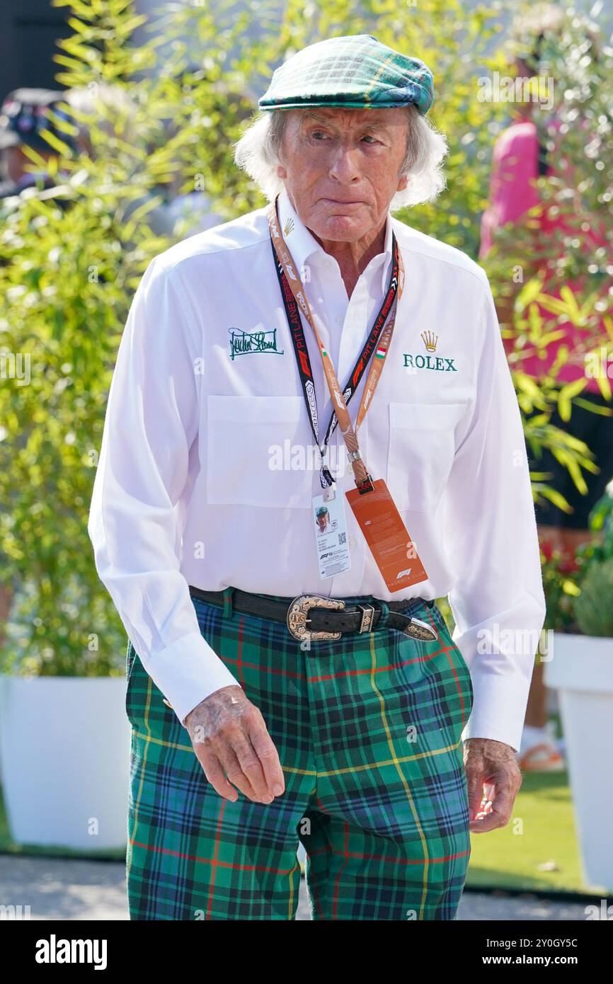 Jackie Stewart during the Formula 1 Pirelli Gran Premio d’Italia 2024