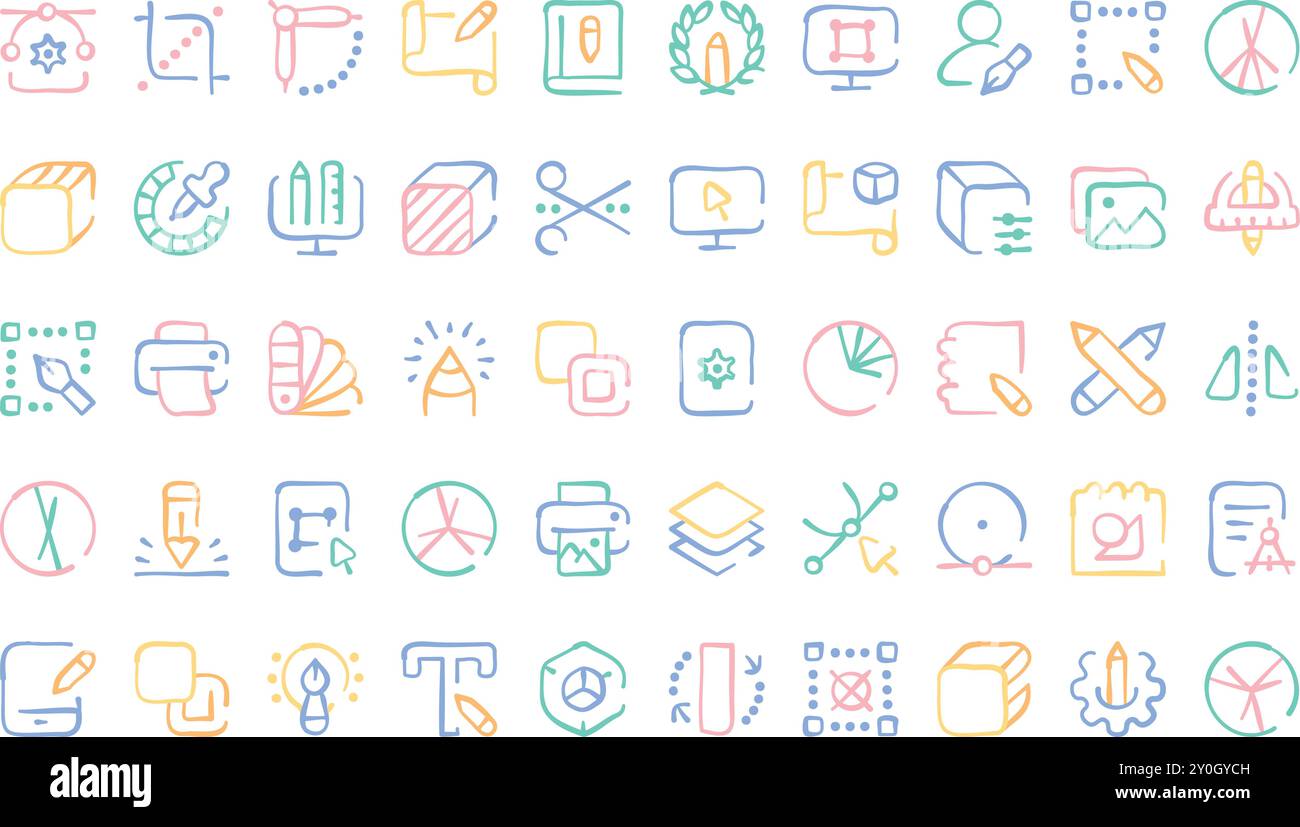 Graphic design icons High-Quality Vector Icons Collection with Editable ...