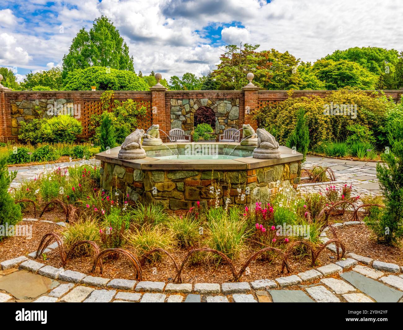 Lewis Ginter Botanical Gardens Stock Photo