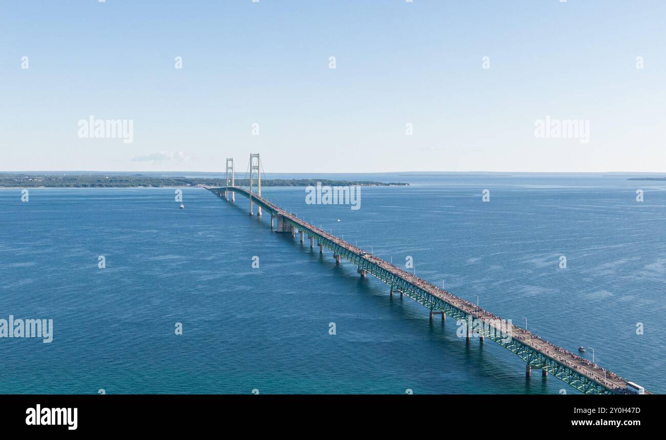 Mackinac bridge walk 2024 hires stock photography and images Alamy