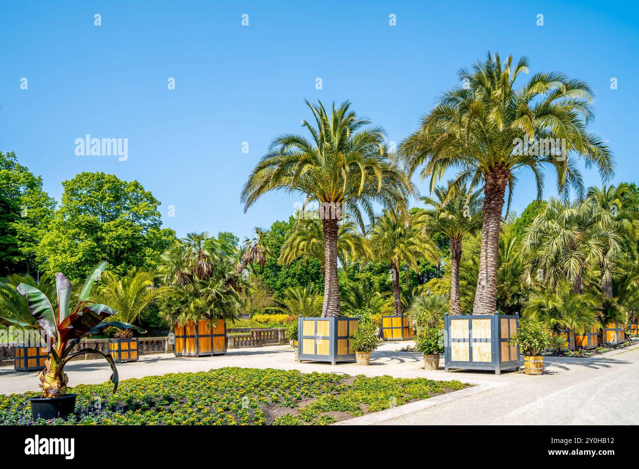 Old city of Bad Pyrmont, Germany Stock Photo